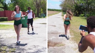 BANGBROS – Black Dude Sees White Big Ass In The Wild & Gets After It