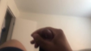 Cumshot hits camera