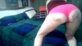 Iatea Johnson the lil Cum Slut twerking her Slutty Ass!!