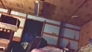 Toy makes guy shoot huge load with loud cussing and moaning orgasm
