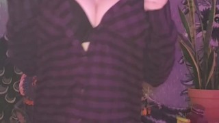 "seagulls stop it now" Meme dancing dorky goth camgirl striptease