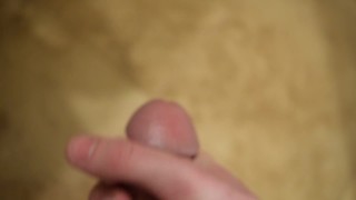 White Teenager Jerking Off until cumming