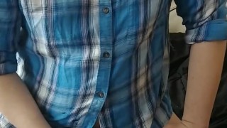 Showing off my BIG ASS and CUMMING while no one is around!