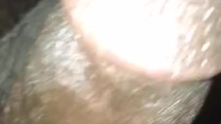 Making My Big Black Cock Jump :)