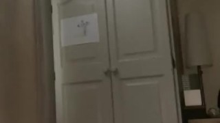 Morning hard wank and edging cumshot using fleshlight quickshot big cock masturbator