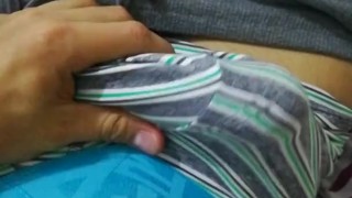 Intento masturbarme y casi me atrapan