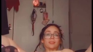 Mommy Spanks Her Naughty Self An Fucks Herself With Dildo