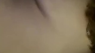Long labia girl plays with herself
