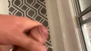 Rubbing one in the shower!