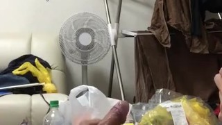 昼間からオナニー❤️今日はめっちゃ精子出た❤️