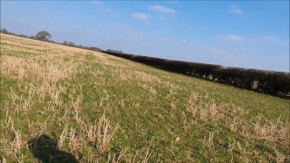 Public Fuck & Swallow While Out Walking