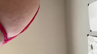 Femboixxx uses banana as lubricant during dildoing and makes asshole banana-sweet