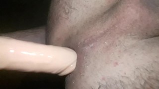 balls deep anal close up