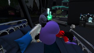 Jake the Hedgehog x Horse Cock