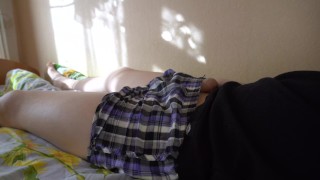 I play with my cock and think about you