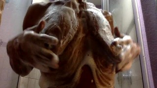 Hard Soapy Nipples Face Scrub Ginger MoistHer