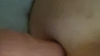 Anal destruction with sex machine