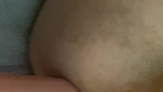 Anal destruction with sex machine
