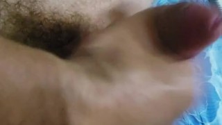 Handjob by thai guy and cumshot