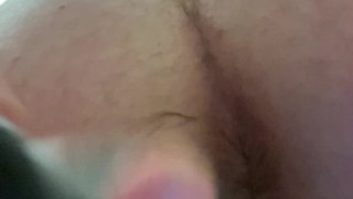 Short close up anal toy