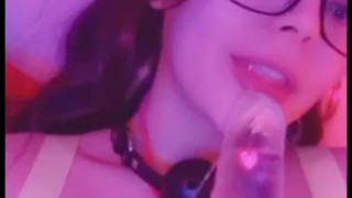 Solo Female Orgasms All Over Dildo (PAWG/MILF)