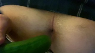 Feeding my hungry ass with cucumbers