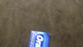 Would you rather brush your teeth with toothpaste or my black dick??