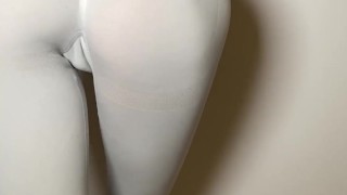 My perfect ass in sport leggins before sex