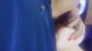 Wet pussy destroyed by huge dildo