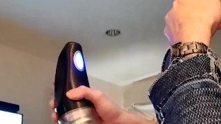 Using toy to blow my load