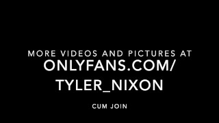 Tyler Nixon in a morning shower