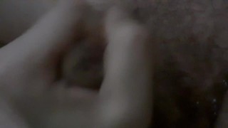 Handjob after bathing