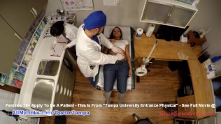 Sheila Daniel Boyfriend Watches Her Gyno Exam From Doctor Tampa & Nurse Lilith Rose GirlsGoneGynoCom