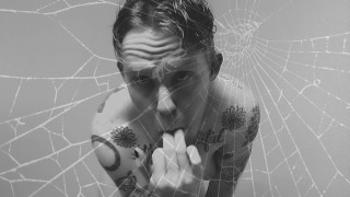 Goth Trans Boy Silent Film Erotic Solo Spider Theme