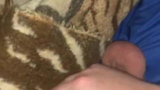 He loves to stroke off & cum 