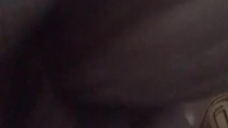 Dark cock, fat wank