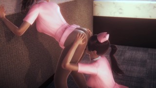 Lesbian Nurse Pussy Lick Form Behind At Hospitle