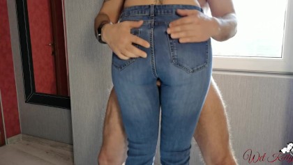 Lesbian Butt Humping Jeans - Morning Dry Humping and Coming on My Jeans Wetkelly - Free Porn Videos -  YouPorn