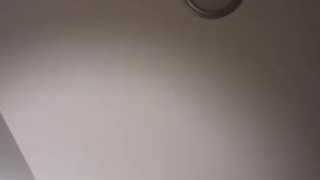 Huge cumshot from pocket pussy
