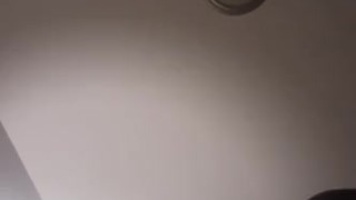 Huge cumshot from pocket pussy