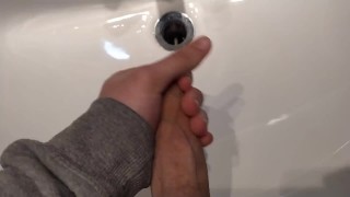 Teen with hard dick, huge cumshot
