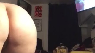 Fucking my fat ass with kinky toy