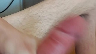 Jerking off my hard dick