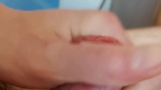 Jerking off my hard dick
