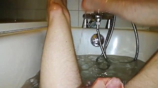 Sissy is taking a nice bath