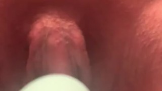 Pulsating erotic orgasm milf so HOT