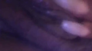 Horny teen playing with wet pussy 