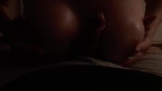 Big titty stroke from white teen