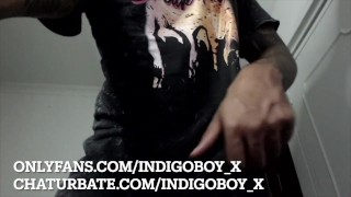 Stroking my dick and having fun around part 2