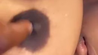 Woke up with hard nipples